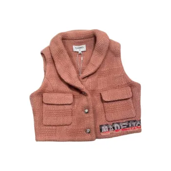 CHANEL Vests Women's Pink