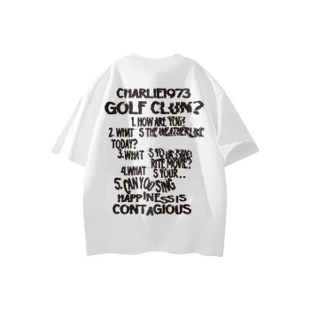 CHARLIE GOLF T Shirts Unisex