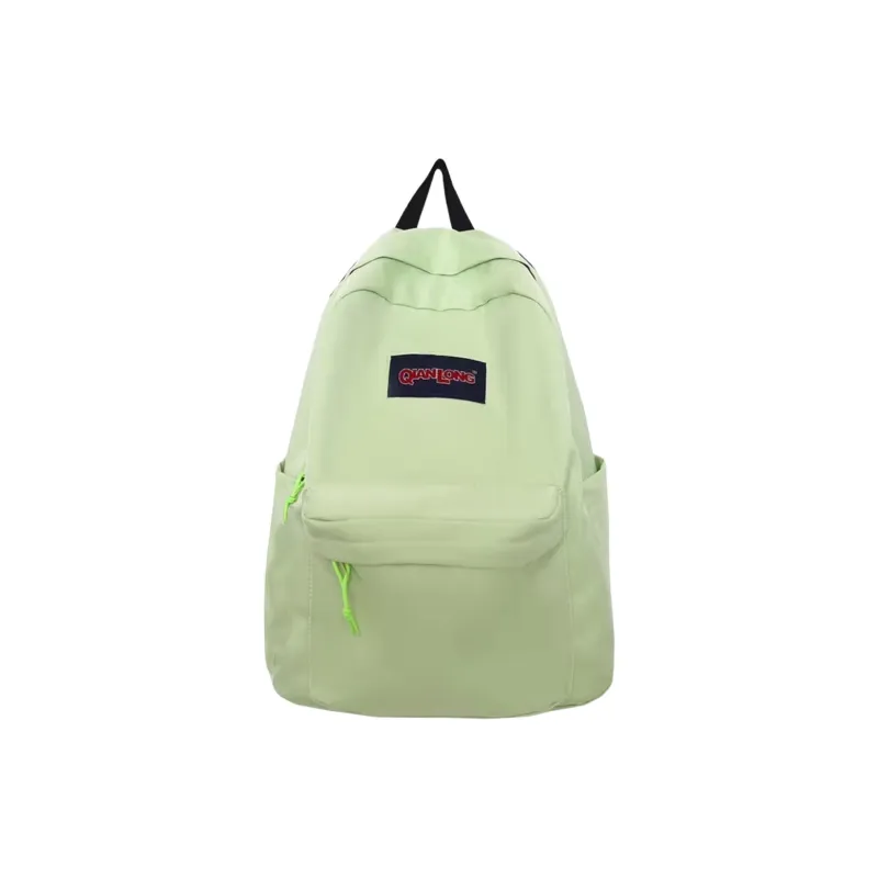 Parker Bear Nylon Backpack Unisex White/Black/Green-6