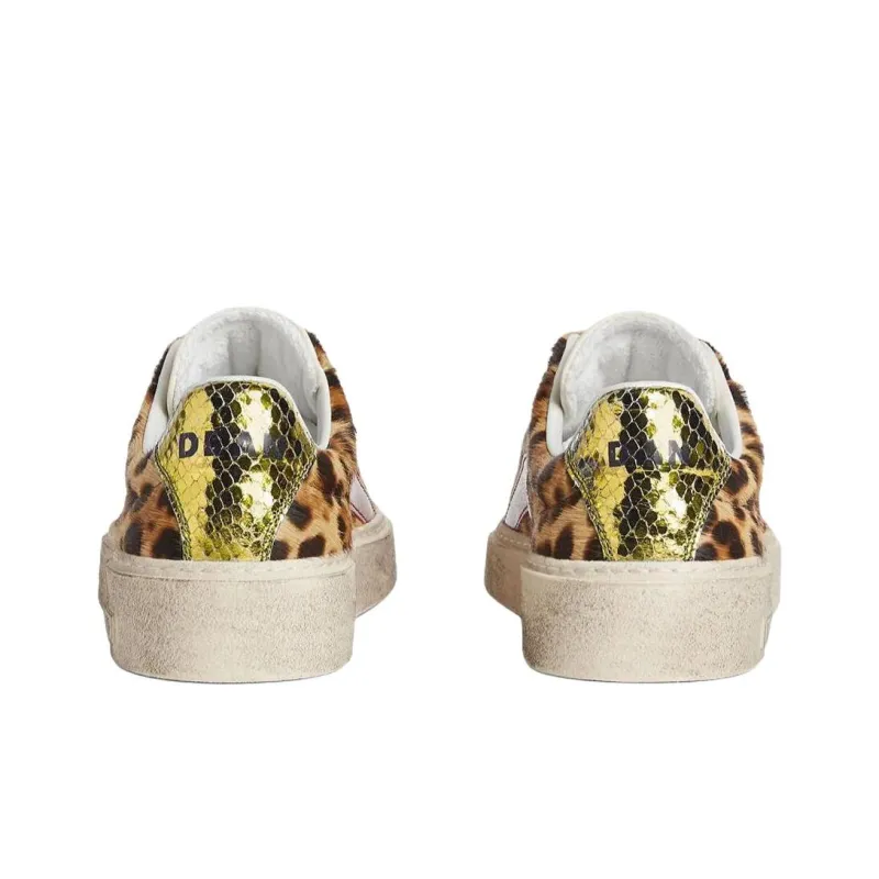 DSQUARED 2 Rider Skateboard Shoes Women's Yellow-3