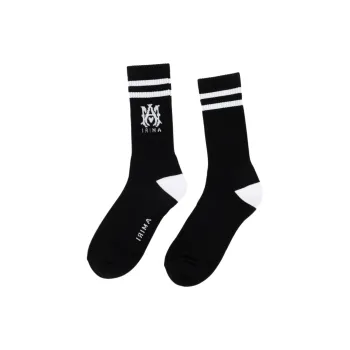 AMIRI Mid Calf Socks Men's 1 Pack Black