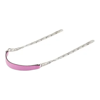 Delvau Calfskin Bag Strap Unisex Orchid Pink