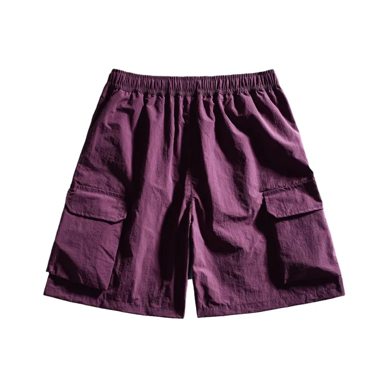 DAFK Casual Shorts Men Purple -4
