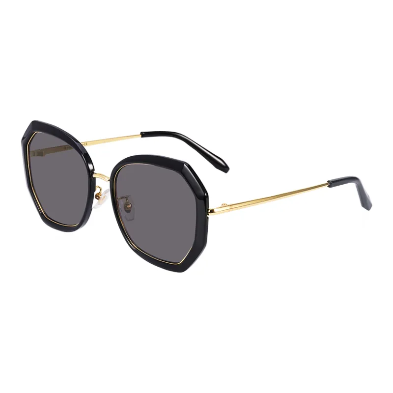 VEGOOS Metal TR90 Nickel Alloy Irregular Shape Sunglasses Women's-0