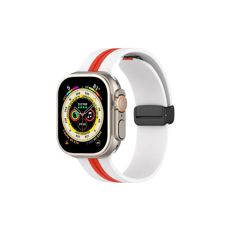 ZHENGGUANG Apple Compatibility Watch Band Silicone Material-0