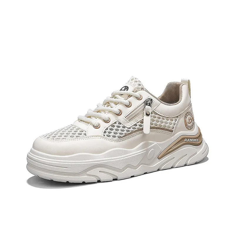 Yi Jiabao Slip Resistant Shock Absorbers With Abrasion Resistant Properties Low Top Skateboard Shoes Men's-2
