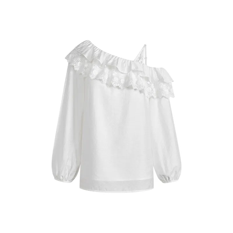 KUOSE Shirts Women's White-0