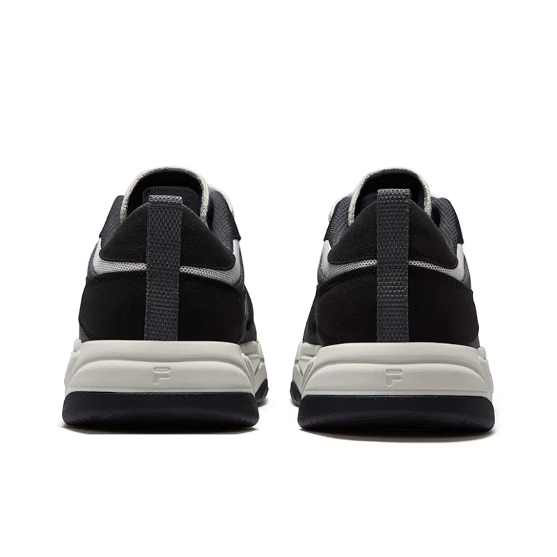 FILA FUSION BANK II DX CVS Cool Skateboard Shoes 2DX Canvas Edition Low Top Casual Shoes Men's Black Gray-3