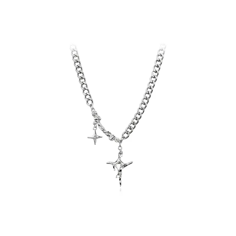 Inkopper Titanium Steel Necklaces Unisex-0