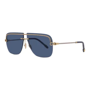 FRED Metal Aviator Sunglasses Unisex Gold
