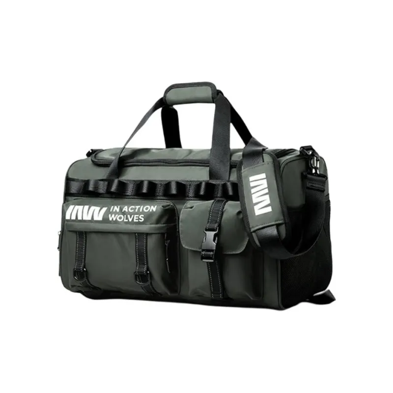 SEPTWOLVES Fabric Travel Bag Men's Multicolor-1