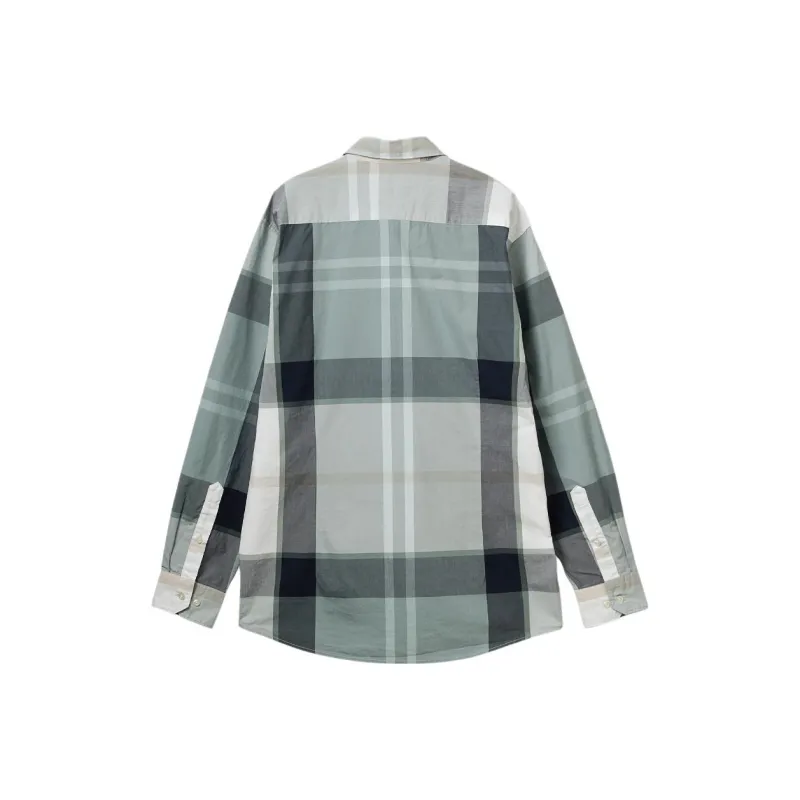 BARBOUR Shirts Men Green-1
