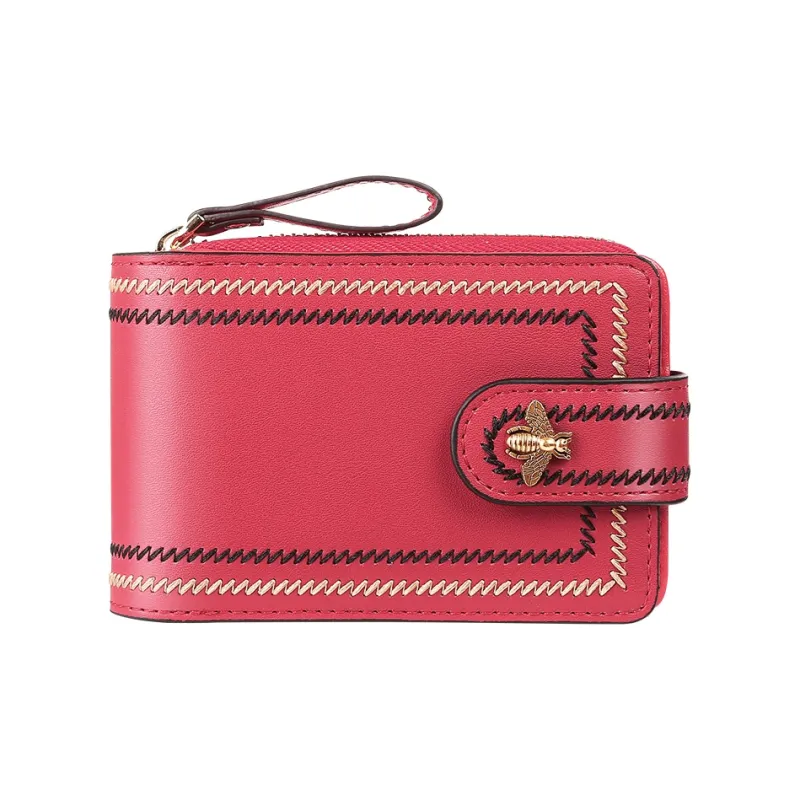 Gorora Cow Leather Document Bag 2 in 1 Card Holder Regular Unisex Jasper/Classic Black/Burgundy-0
