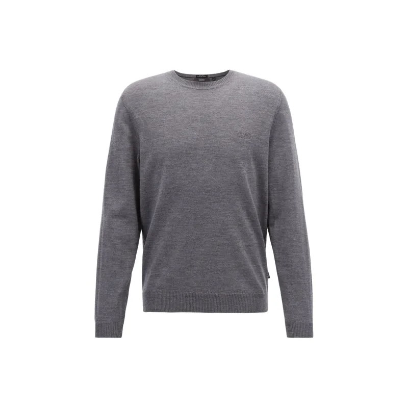 HUGO BOSS Sweaters Men Gray-1