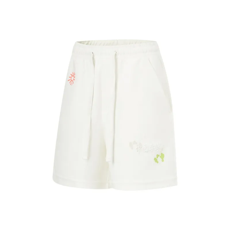LiNing Casual Shorts Women's Ivory-0