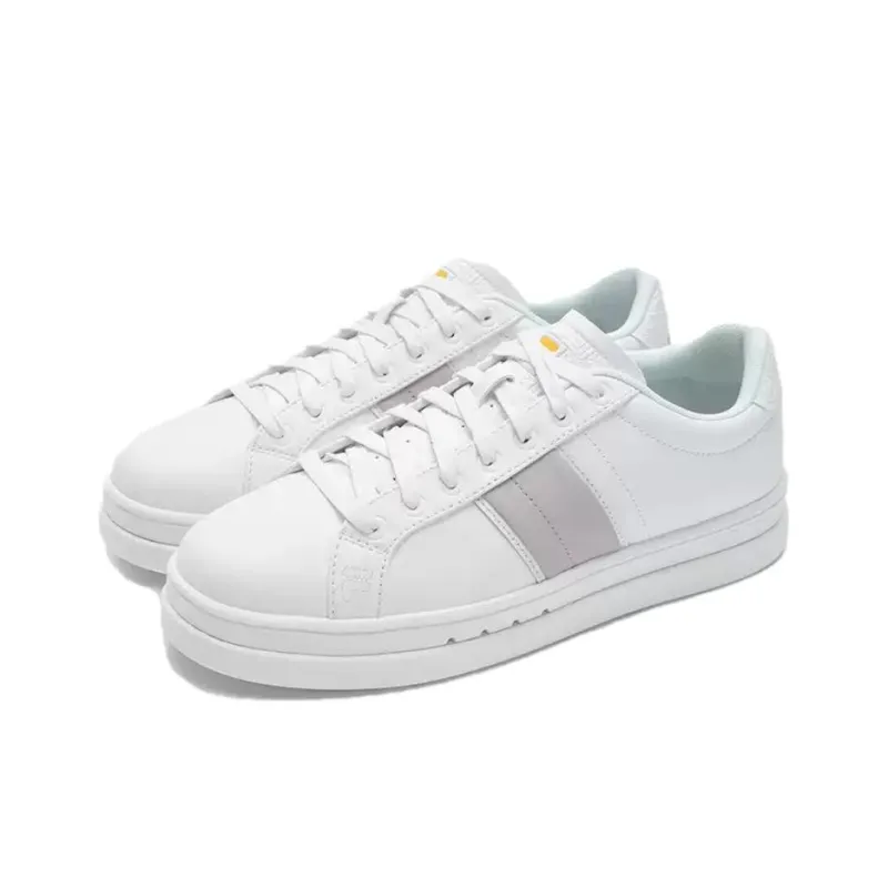 FILA Vigor Anti Slip Wear Resistant Low Top Skateboard Shoes Women's White-1