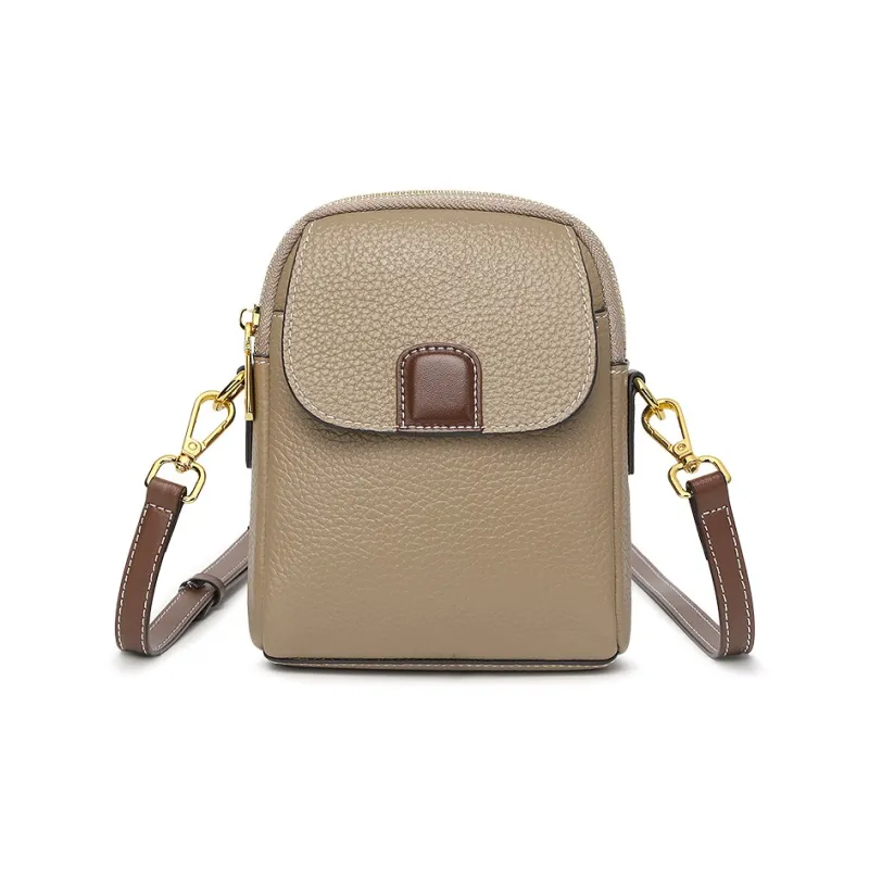 Boniu Cow Leather Crossbody Bags Women's Multicolor-0