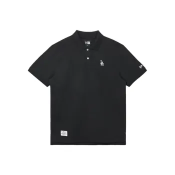 New Era Polo Shirts Unisex Black