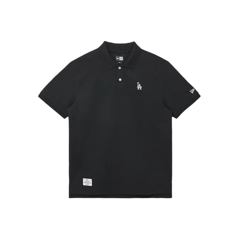 New Era Polo Shirts Unisex Black-0
