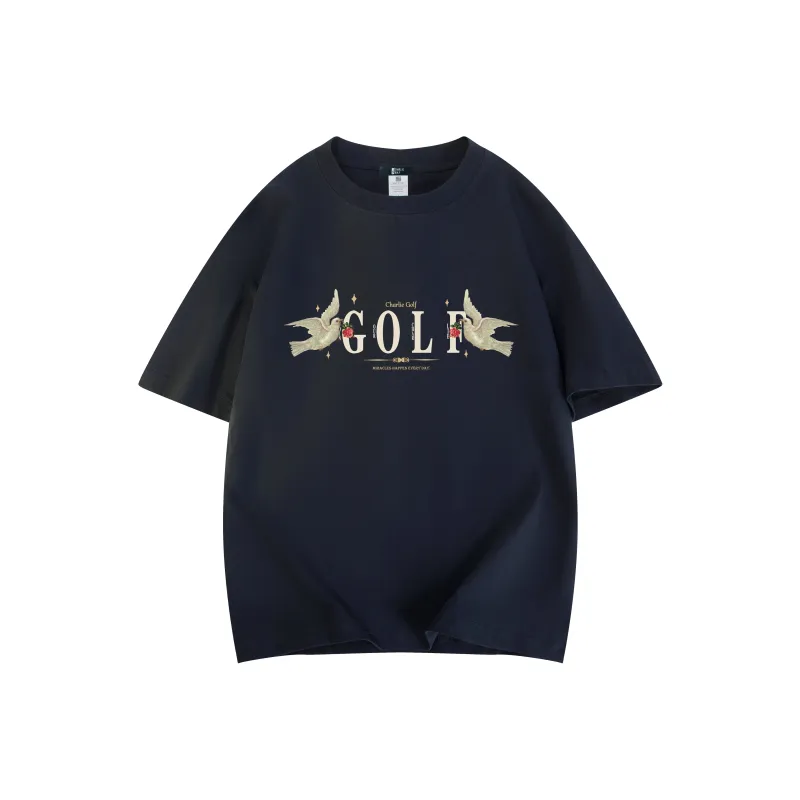 CHARLIE GOLF Short Sleeved T Shirts Unisex-8