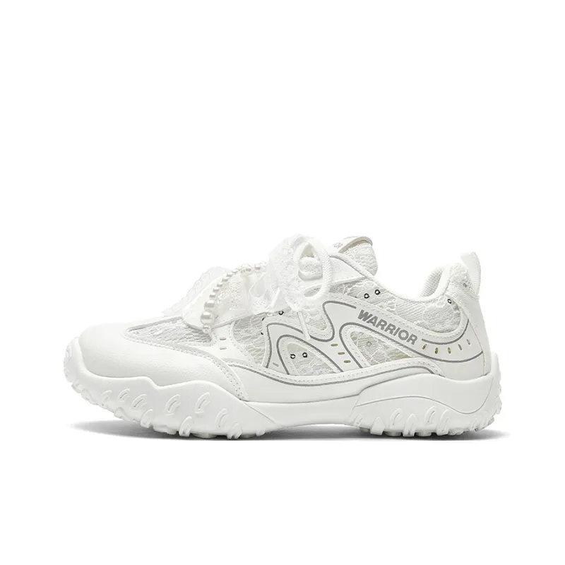 Warrior Slip Resistant, Breathable, Lightweight Low Top Casual Shoes Women's Flawless White-0