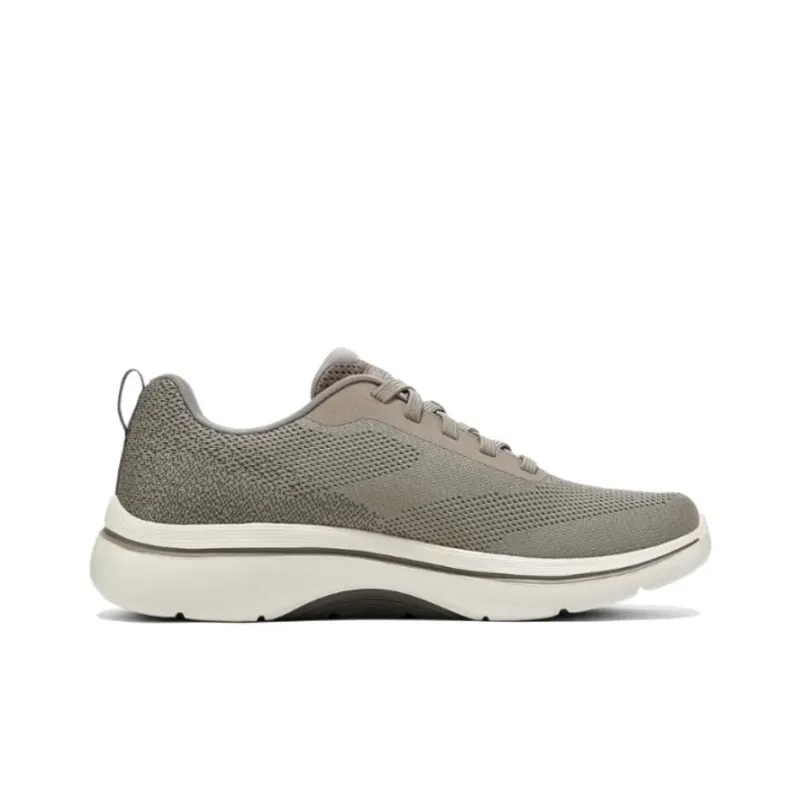 Skechers MEN'S GO WALK Wear resistant And Lightweight Low Top Casual Shoes Men's Taupe-1