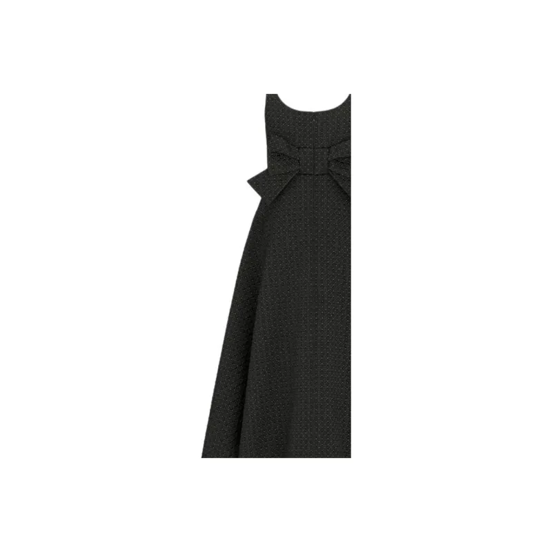 DIOR Slip Dresses Women's Black-4
