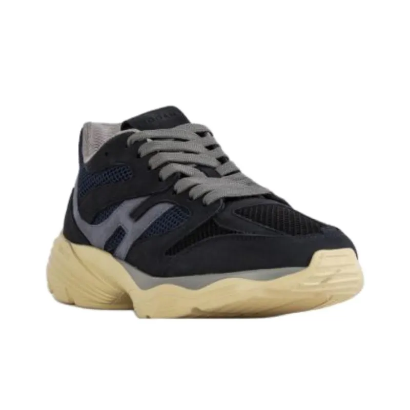 HOGAN H665 Low Top Casual Shoes Men's Marine Blue-2