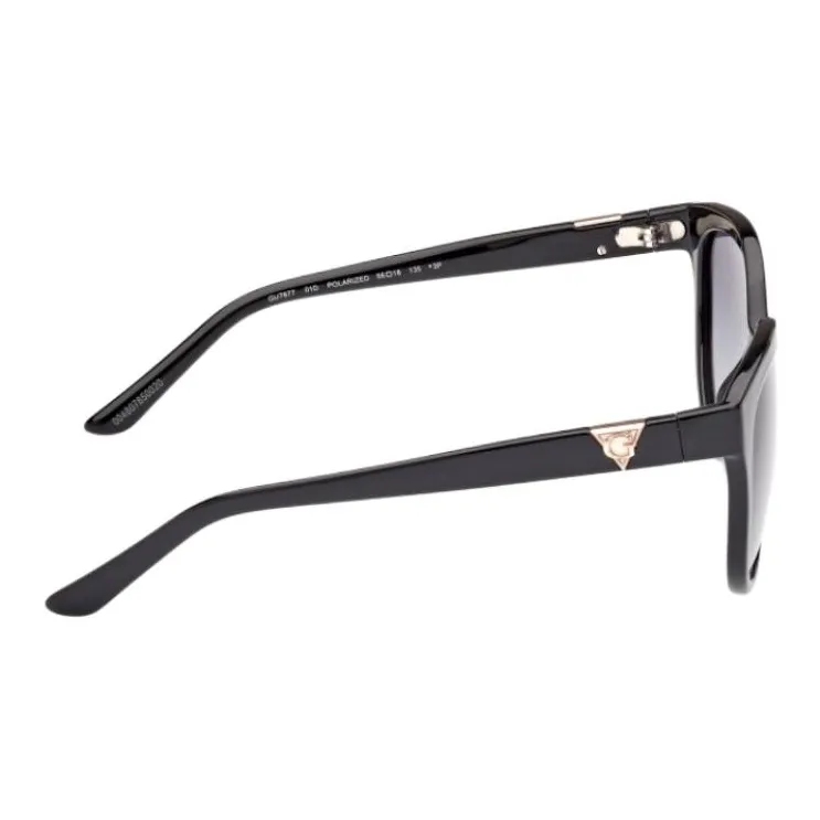 GUESS Injection Cat Eye Sunglasses Women's Black-4