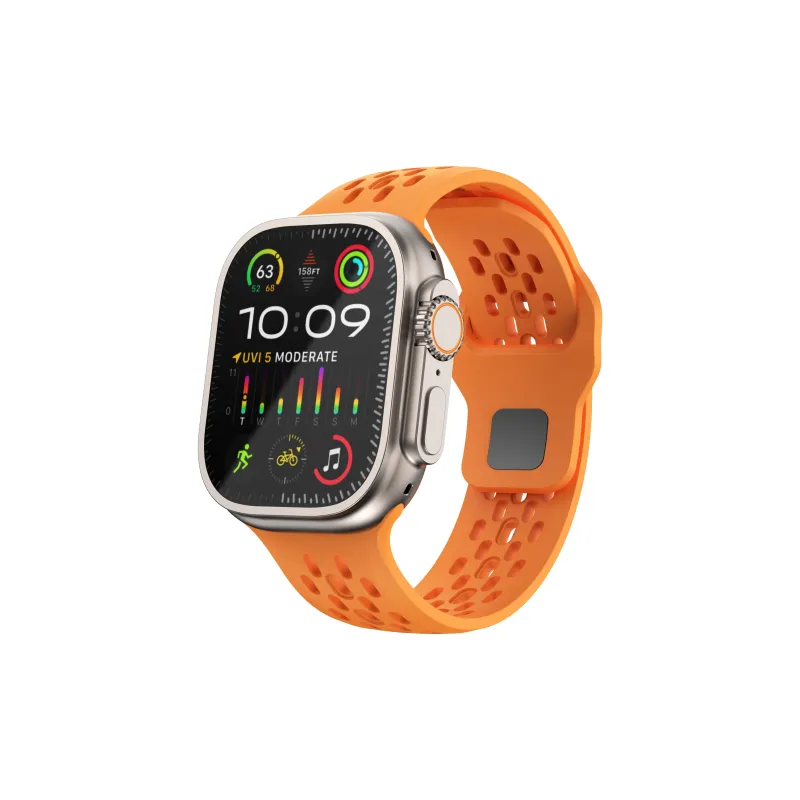 ZHENGGUANG Apple Compatibility Watch Band Silicone Material-0