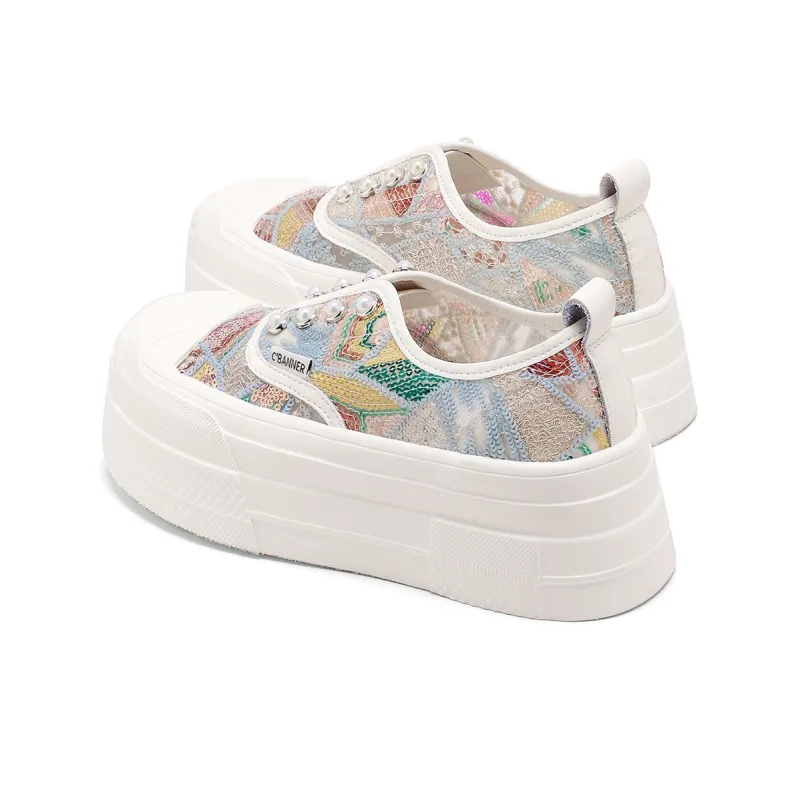 C°BANNER Low Top Skateboard Shoes Women's-9