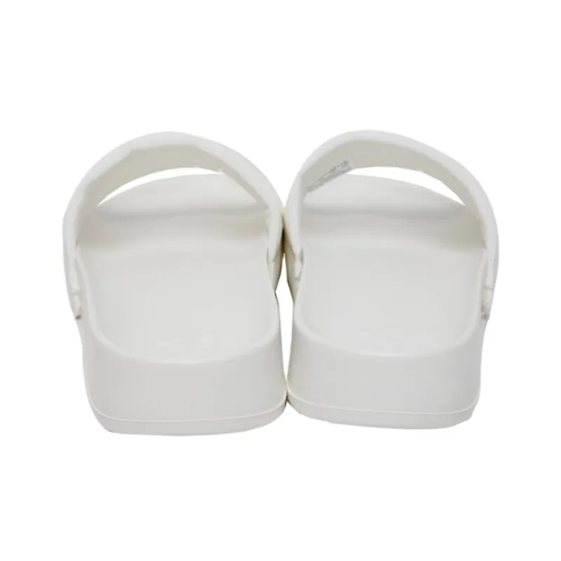 DESCENTE Icing Nars Slip Resistant Slide Slippers Unisex White-3