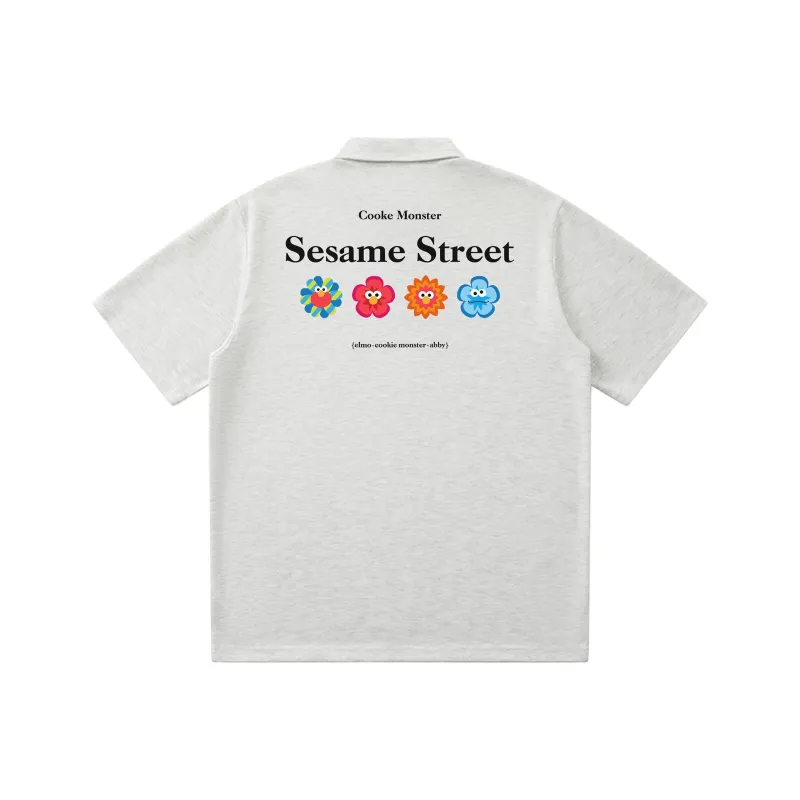 SESAME STREET Polo Shirt Unisex-11