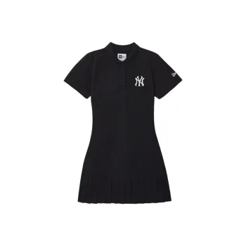 New Era Short Sleeved Dresses Women's Black
