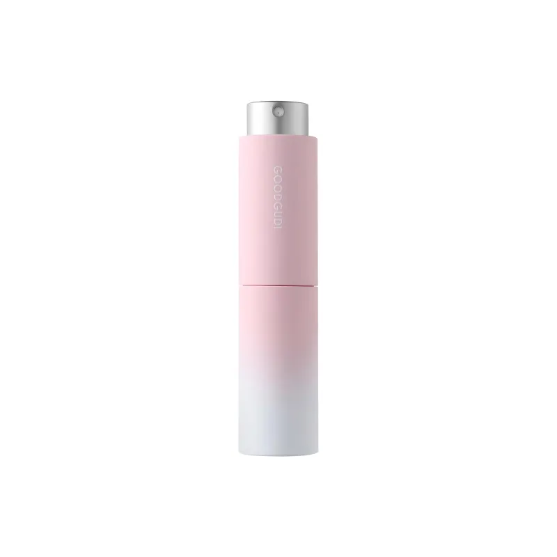 Goodgudi Rotary Perfume Refill Bottles High End Portable Glass Sample Travel Push Button Spray Empty Bottle-0