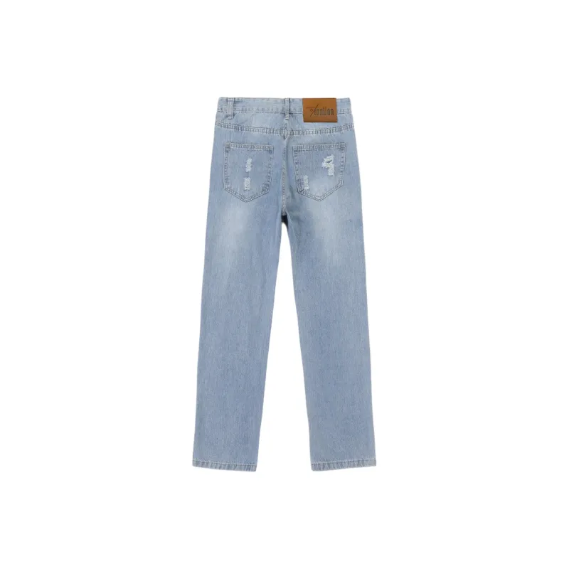Tonlion Jeans Unisex Light Blue-1