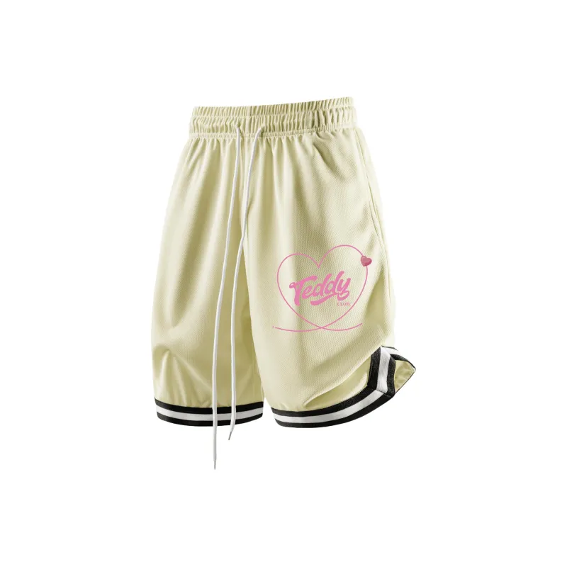 Teddy Bear Collection Basketball Shorts Unisex-4