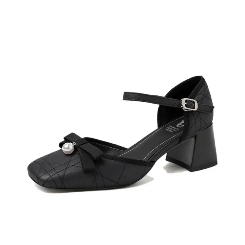 Schilling Chunky Heel High Heels Women's-4