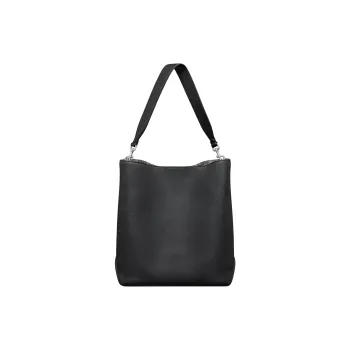 DIOR Calfskin Hobo Bag Shoulder Bag Unisex Black