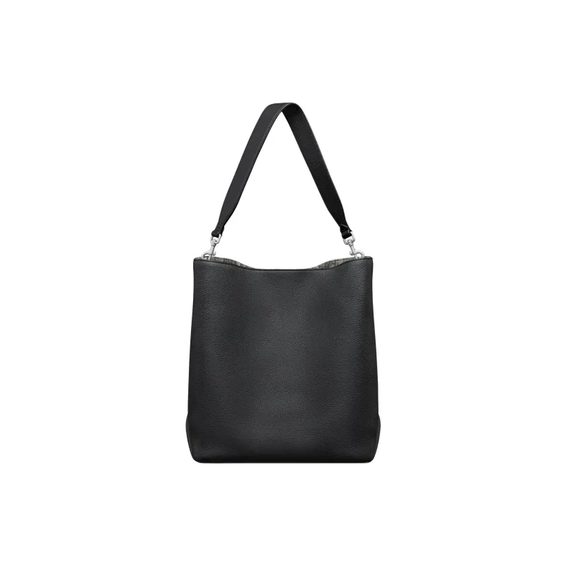 DIOR Calfskin Hobo Bag Shoulder Bag Unisex Black-0