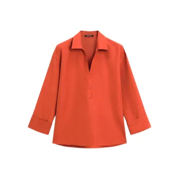 Massimo Dutti Shirts Women's Orange Red
