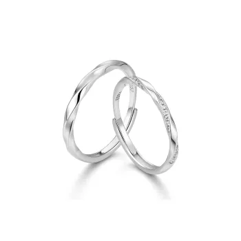 ZSY 999 Fine Silver Rings Unisex