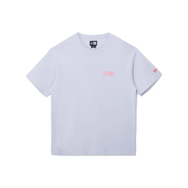 New Era T Shirts Unisex Light Purple-1