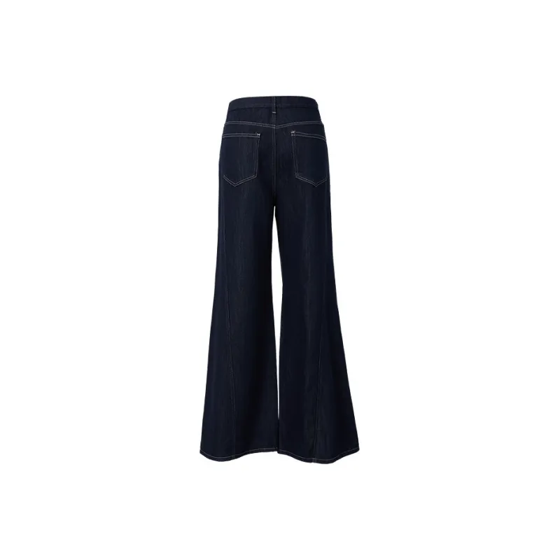 Hopeshow Jeans Women's Dark Denim Blue 072-1