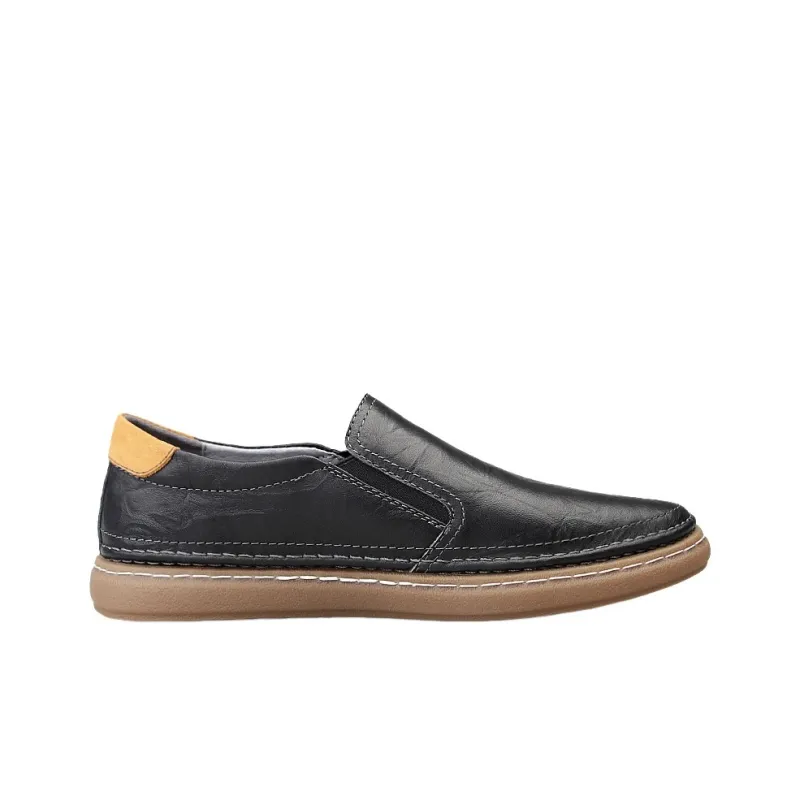 BECK Men's Casual Shoes Men Low Top Black/White-3