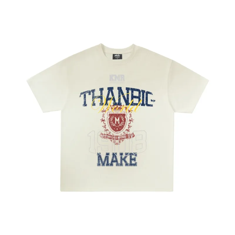 Makemore T Shirts Unisex Ecru-0
