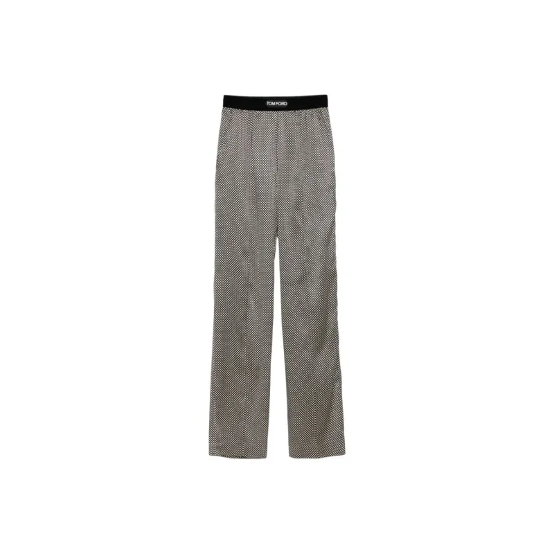 TF SS25 Casual Pants Women's Black-0