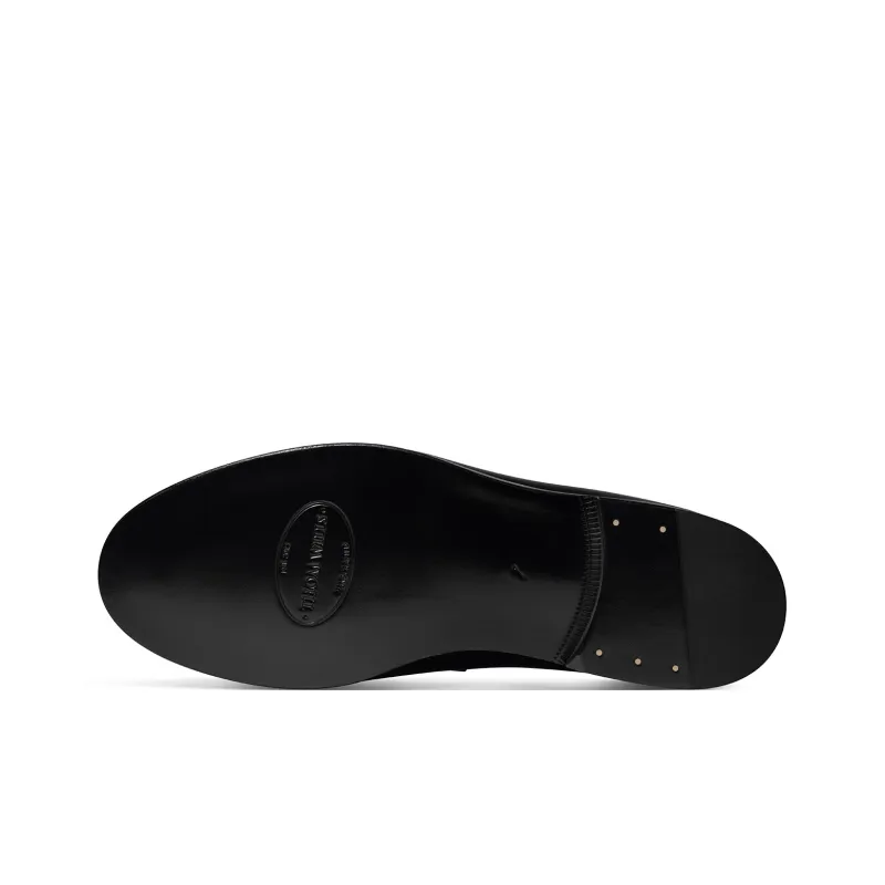 THOM WILLS Business Casual Slip on Calfskin Slip on Loafers Men's-4