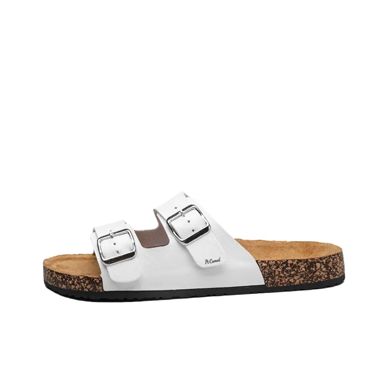 PROTECTCAMEL Rubber Sole Slip Resistant Abrasion Resistant Quiet Slide Slippers Unisex-8