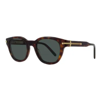 FRED Acetate Irregular Shape Sunglasses Unisex Tortoiseshell